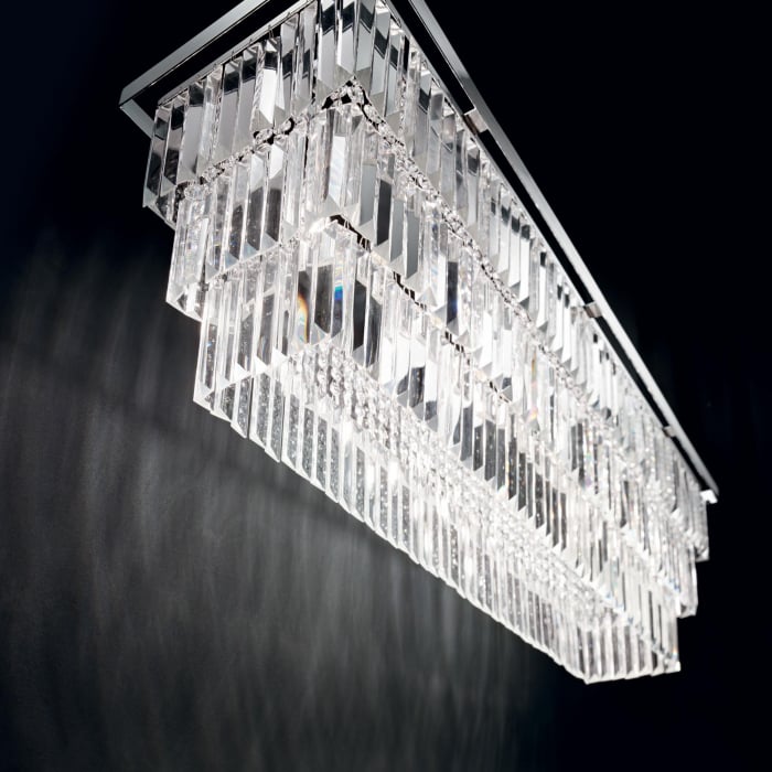 PLAFONIERA CLASICA CU CRISTALE MARTINEZ PL8 - IDEAL-LUX [2]