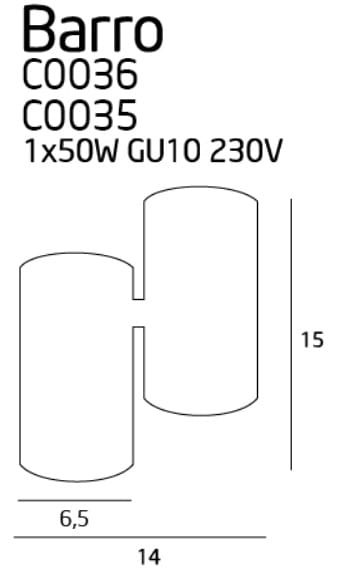 Maxlight C0035 Barro I [5]
