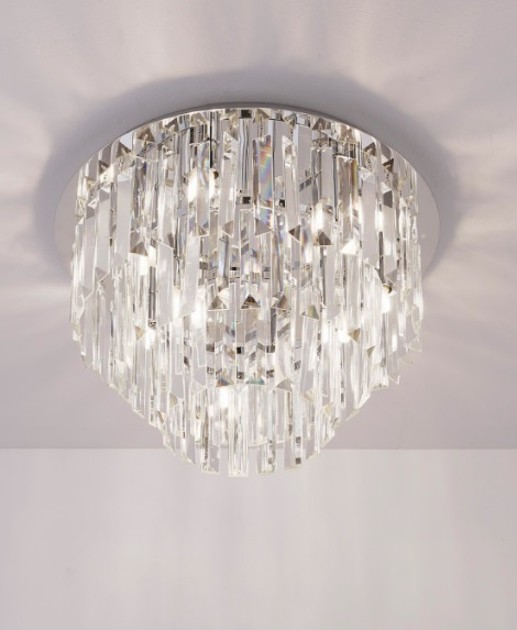 MAXLIGHT C0136 Plafoniera MONACO Ø 42 cm CROM [3]