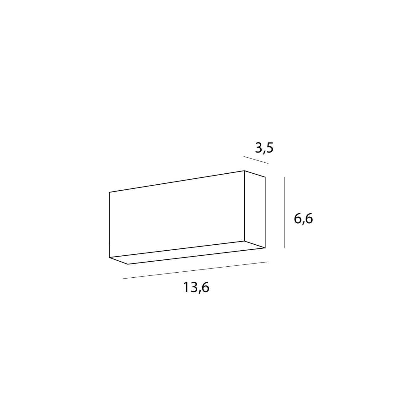 MAXLIGHT C0253 Plafoniera  X-LINE 8W [3]