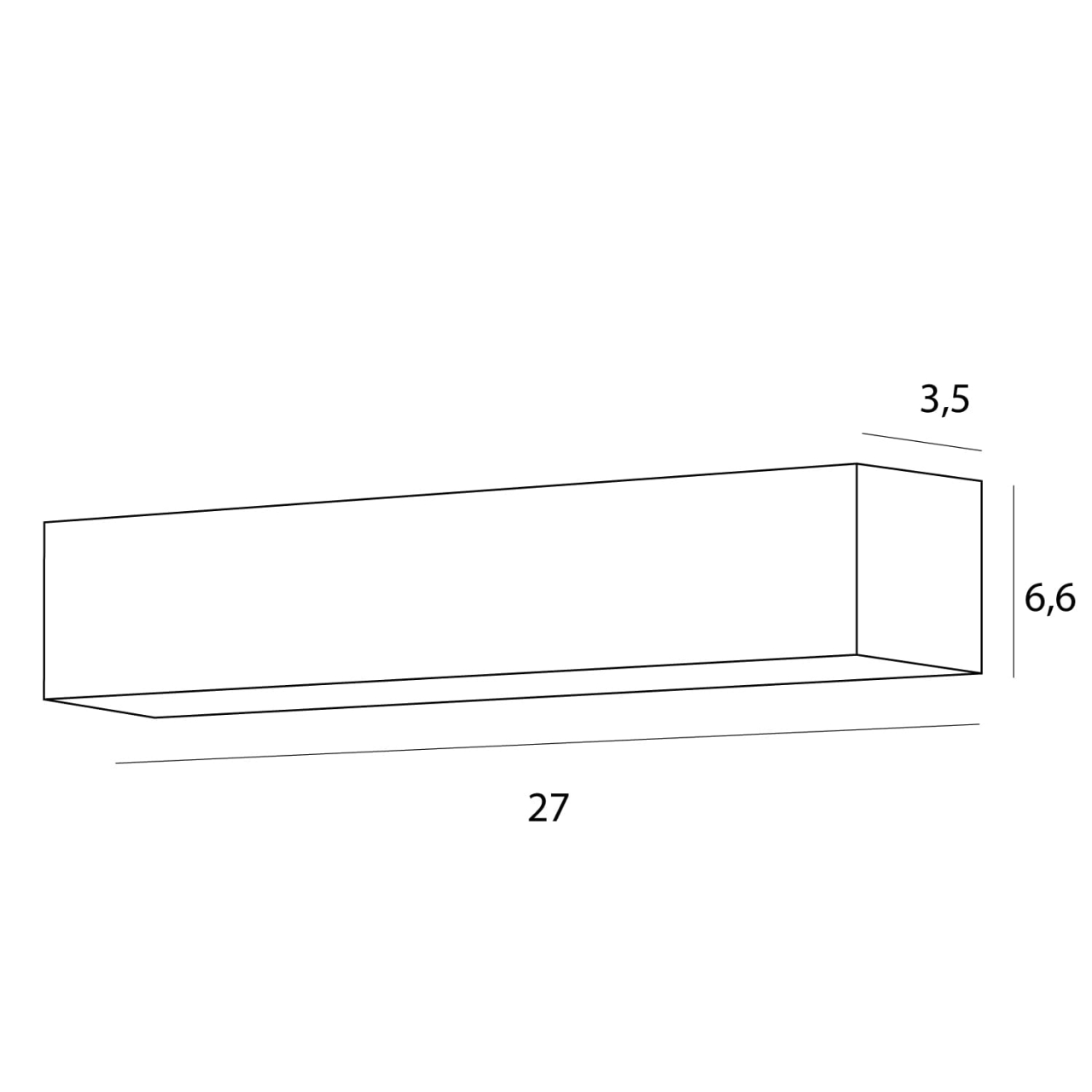 MAXLIGHT C0254 Plafoniera  X-LINE 14W [9]