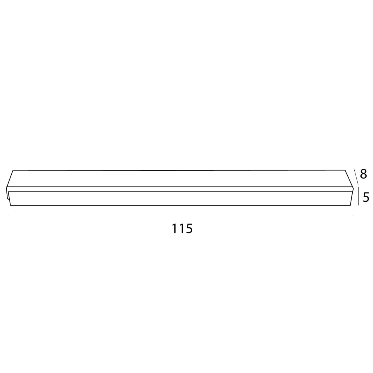 Maxlight C0258 Flex 115 cm - plafoniera tehnica [6]