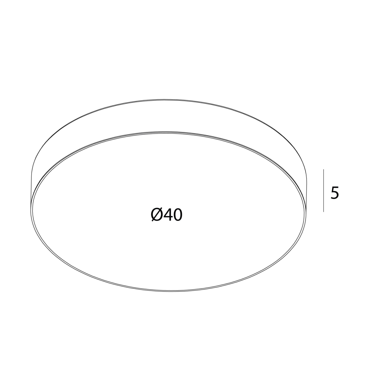 MAXLIGHT C0269 Plafoniera LUMOS 36W, ALB,IP44 [2]