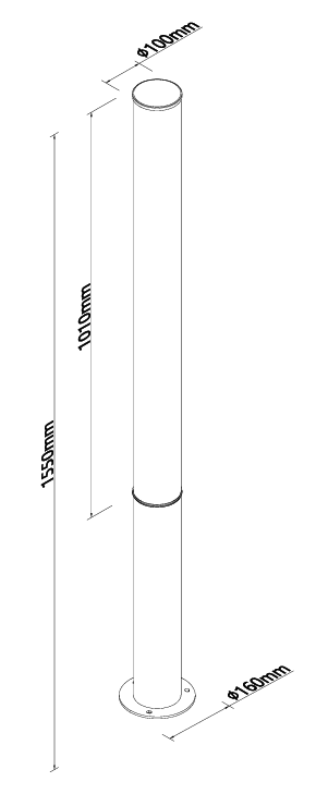 Maxlight F0067 Gardenia 32W - stalpisor de gradina [5]