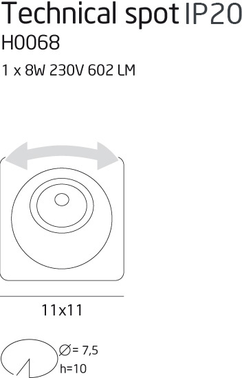 Maxlight H0068 Technical Spot [2]