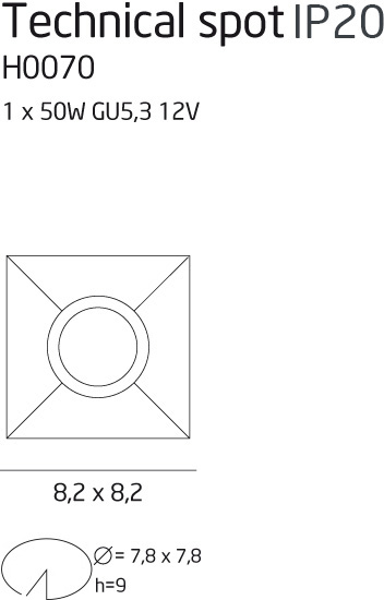 Maxlight H0070 Technical Spot [2]