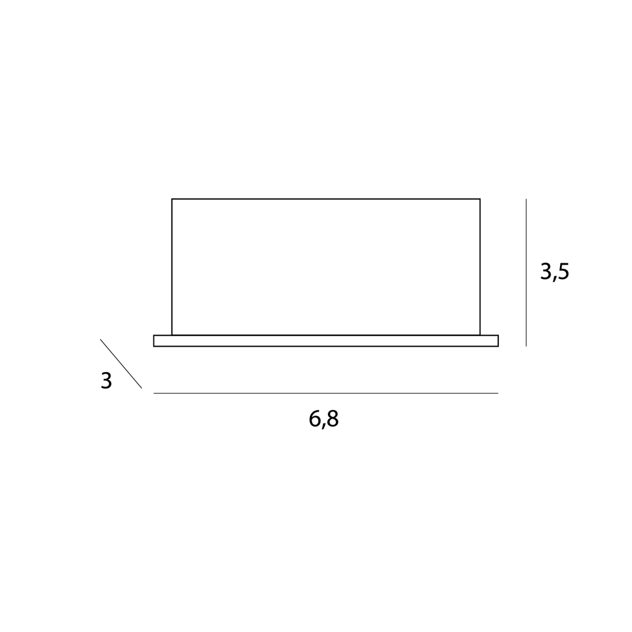 Maxlight H0134 X-line. to be completed with a driver HT0134 [3]