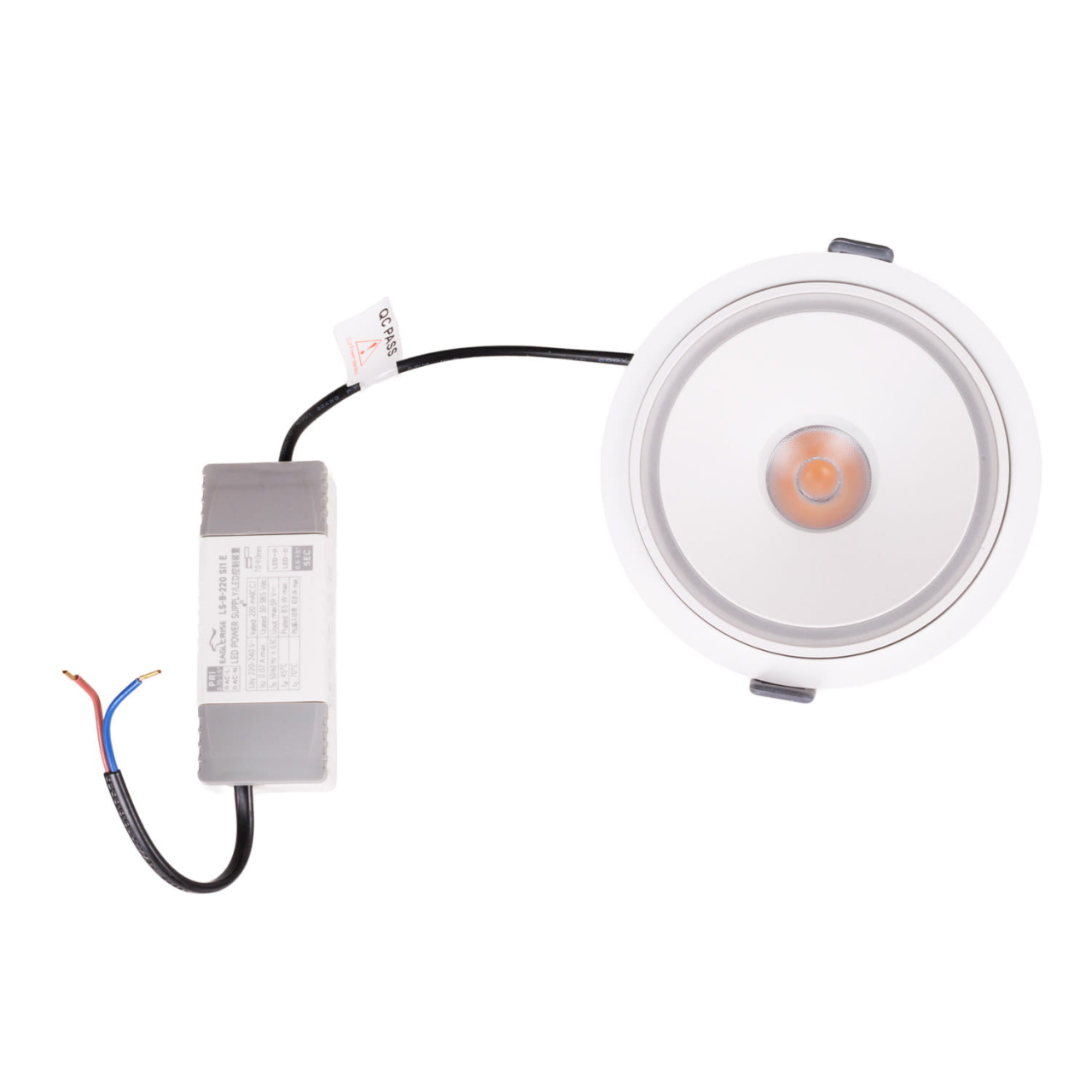 MAXLIGHT H0139 SPOT INCASTRAT VECTOR 10W ALB [10]