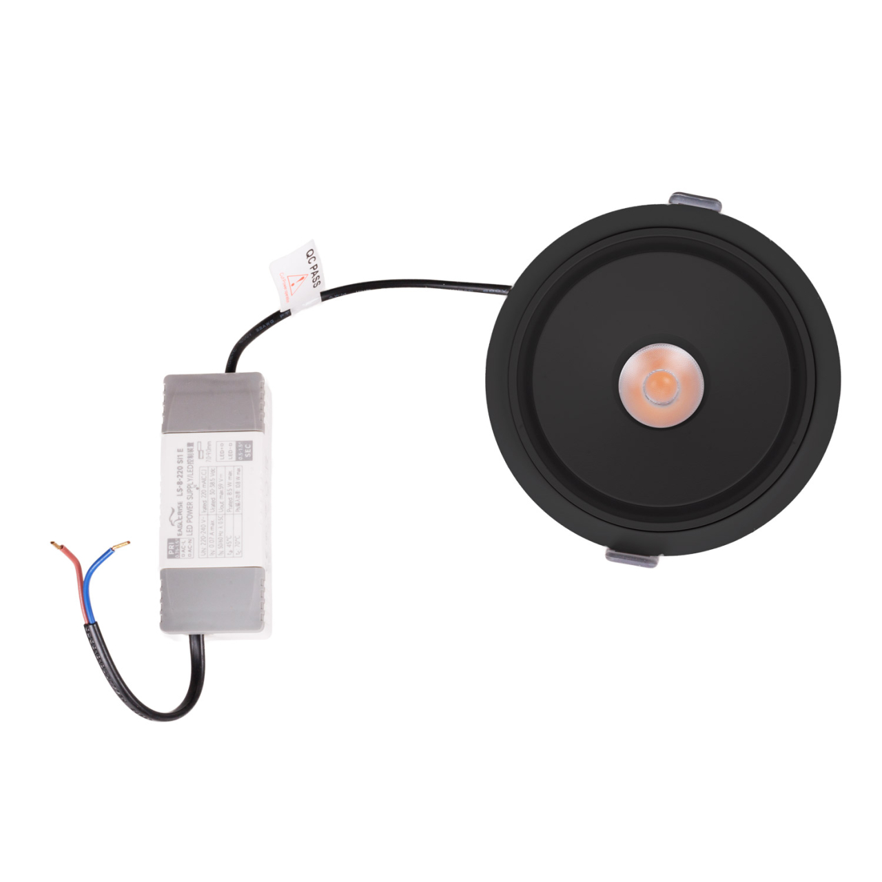 MAXLIGHT H0140 SPOT INCASTRAT VECTOR 10W NEGRU [6]