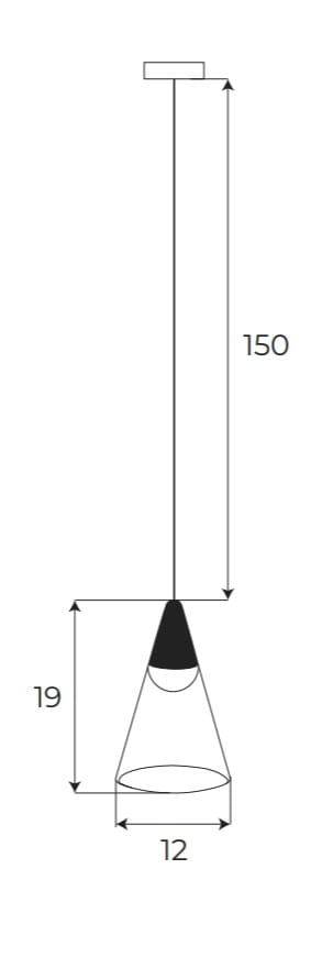 Maxlight M0015N Magnetic Pendant Shade On/Off 6W 363LM 3000K [4]