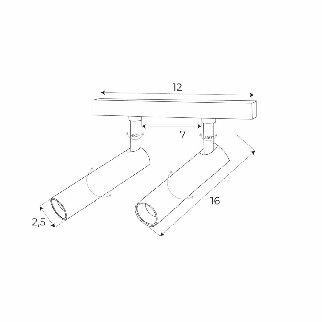 Maxlight Magnetic M0020Z Proiector sina magnetica System Zigbee 10W 666LM 2700/5000K [5]