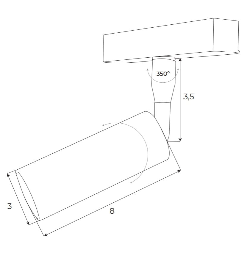 Maxlight M0030N Magnetic Reflector 4.7W On/Off [4]