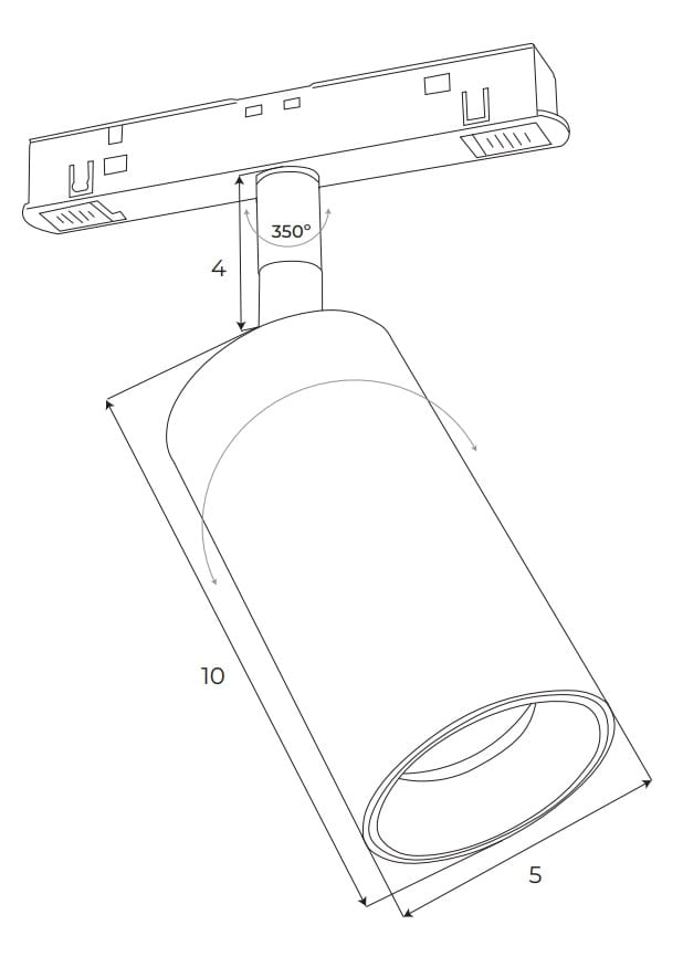 Maxlight M0031N Magnetic Reflector 9,4W On/Off [4]