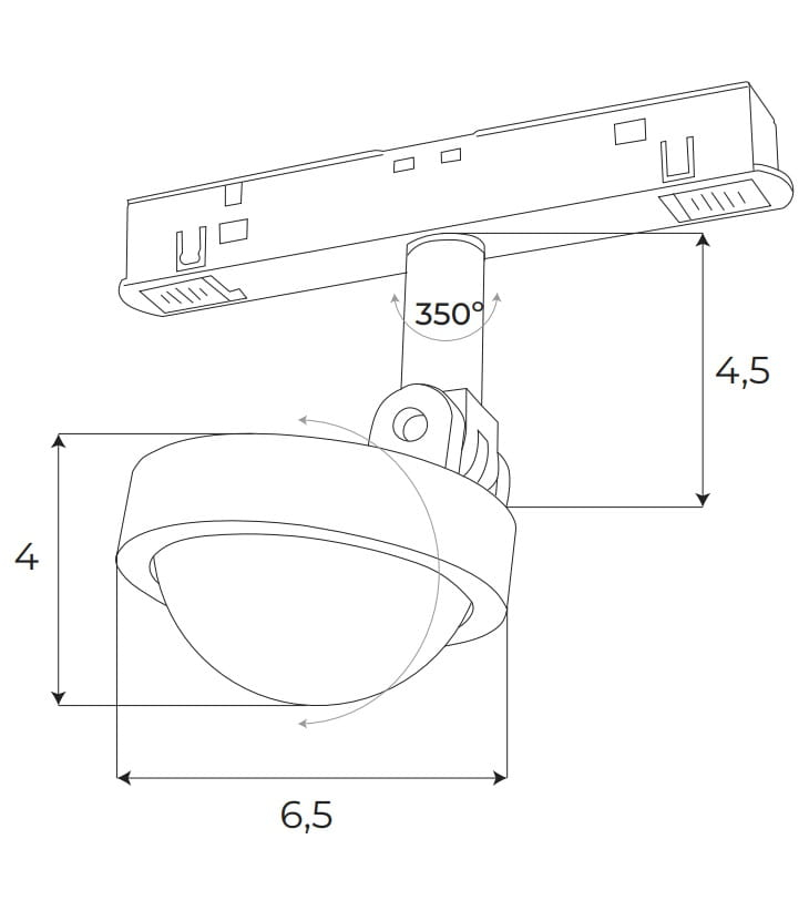 Maxlight M0046Z Magnetic Spotlight 8W Zigbee [2]