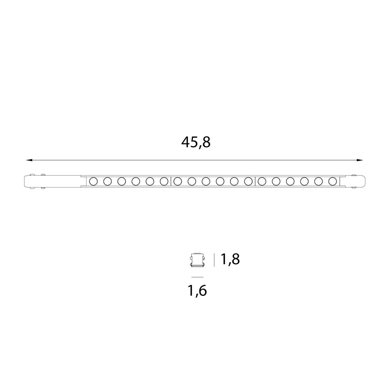 Maxlight M0060Z Magnetic Flat grid 48cm Zigbee [3]