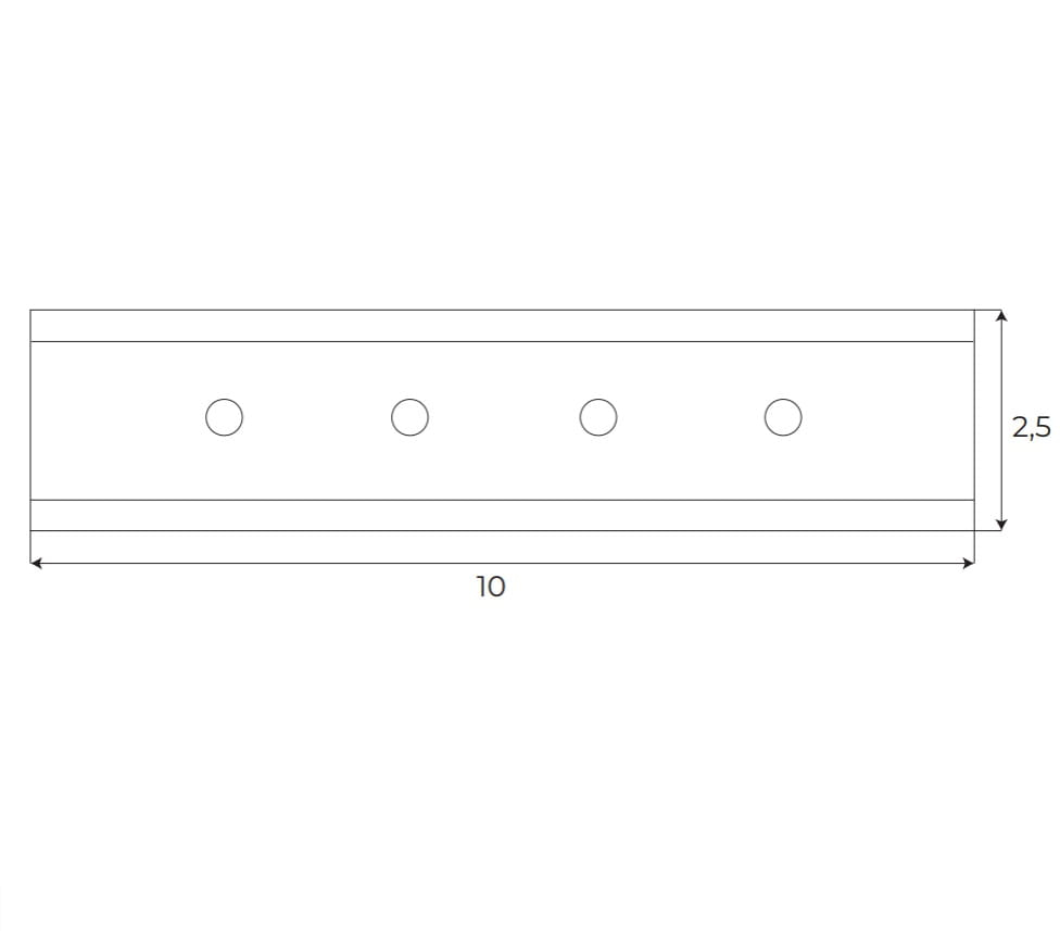 Maxlight MA0009 Magnetic Straight mechanical joiner for surface tracks [2]
