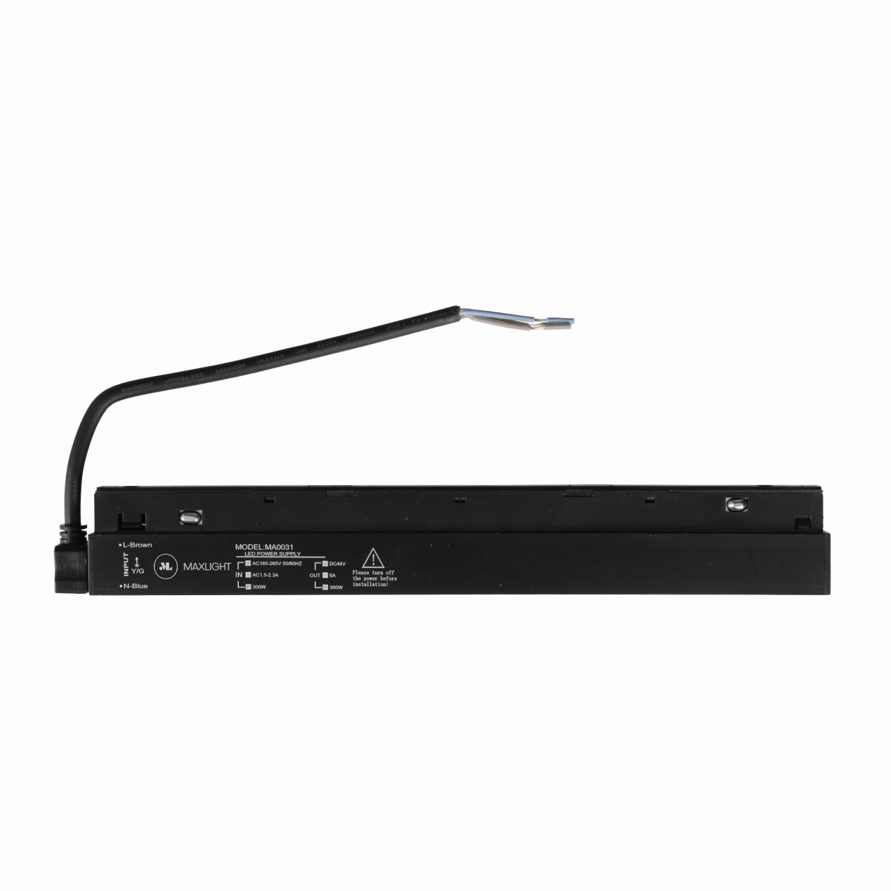 Maxlight MA0031 Magnetic 300W track-mounted power supply [3]