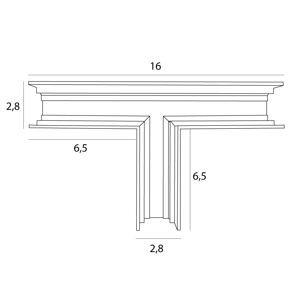 Maxlight MT0015 Magnetic T-junction high-profile surface track for MT0001/MT0002 [4]
