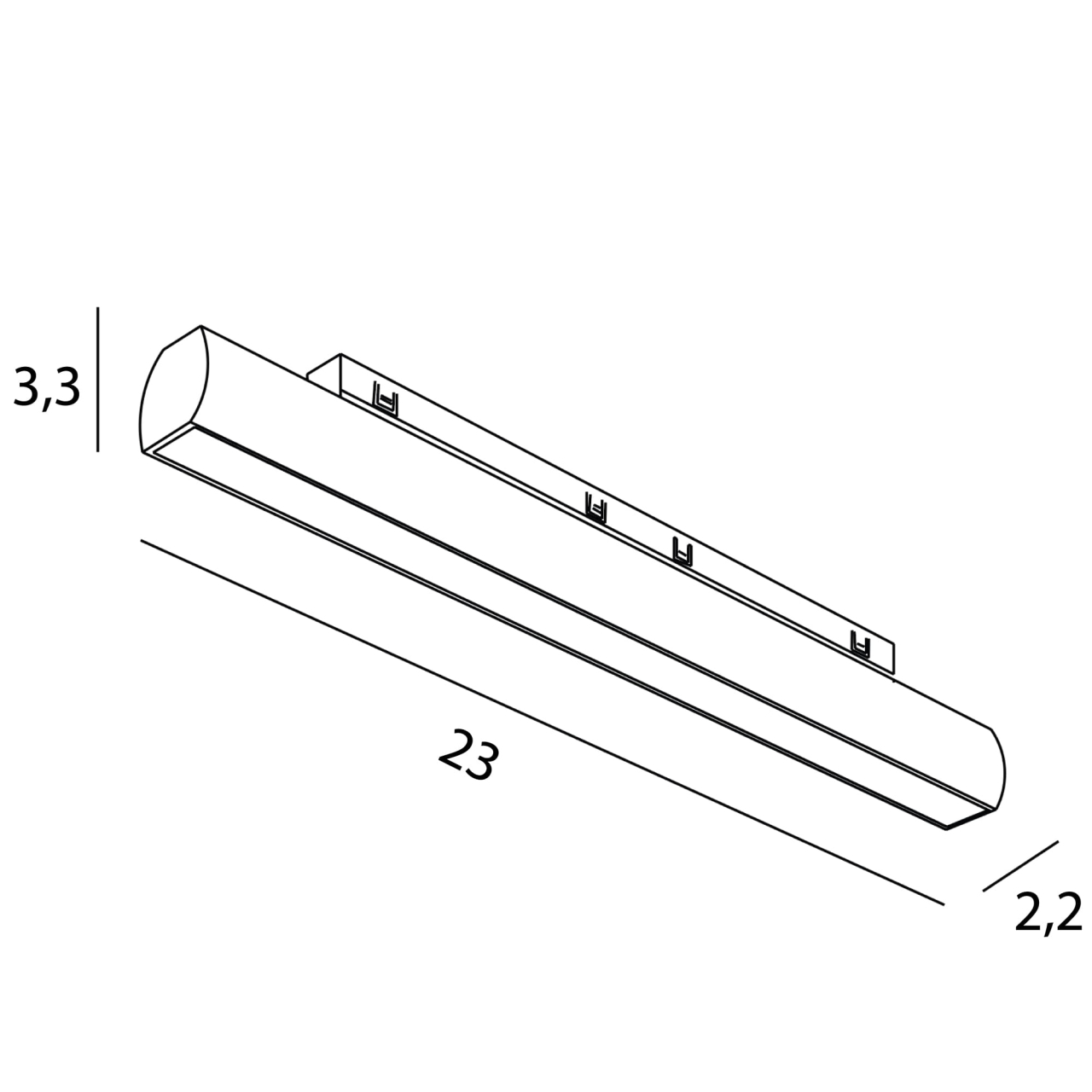 MAXLIGHT N0006Z Micro11 Rotatable line 12W Zigbee [4]