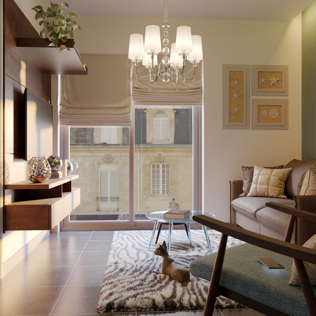 Maxlight Charlotte P0109 Candealbru modern crom [6]