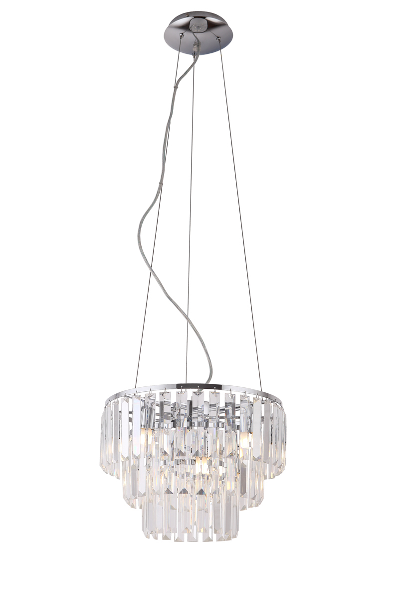 MAXLIGHT P0259 Lustre simple MONACO Ø 42 cm CROM [4]