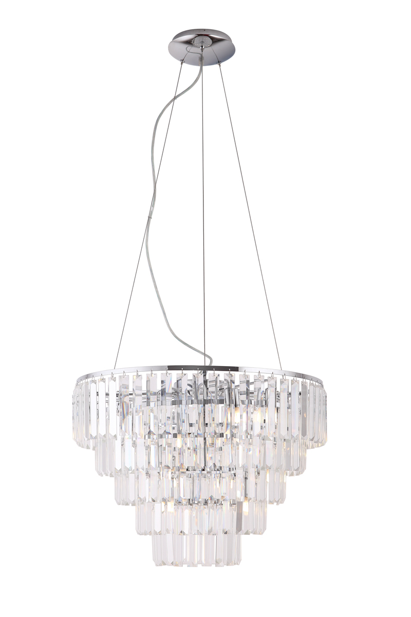 MAXLIGHT P0260 Lustre simple MONACO Ø 60 cm CROM [3]