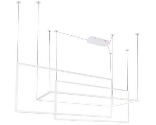 MAXLIGHT P0272 Lustre simple GEOMETRIC BIAŁA-Suspensie [4]