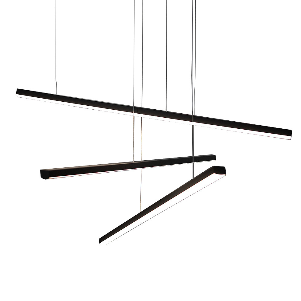 MAXLIGHT P0311D Lustre simple TRIO 3 Negru - dimabil [5]
