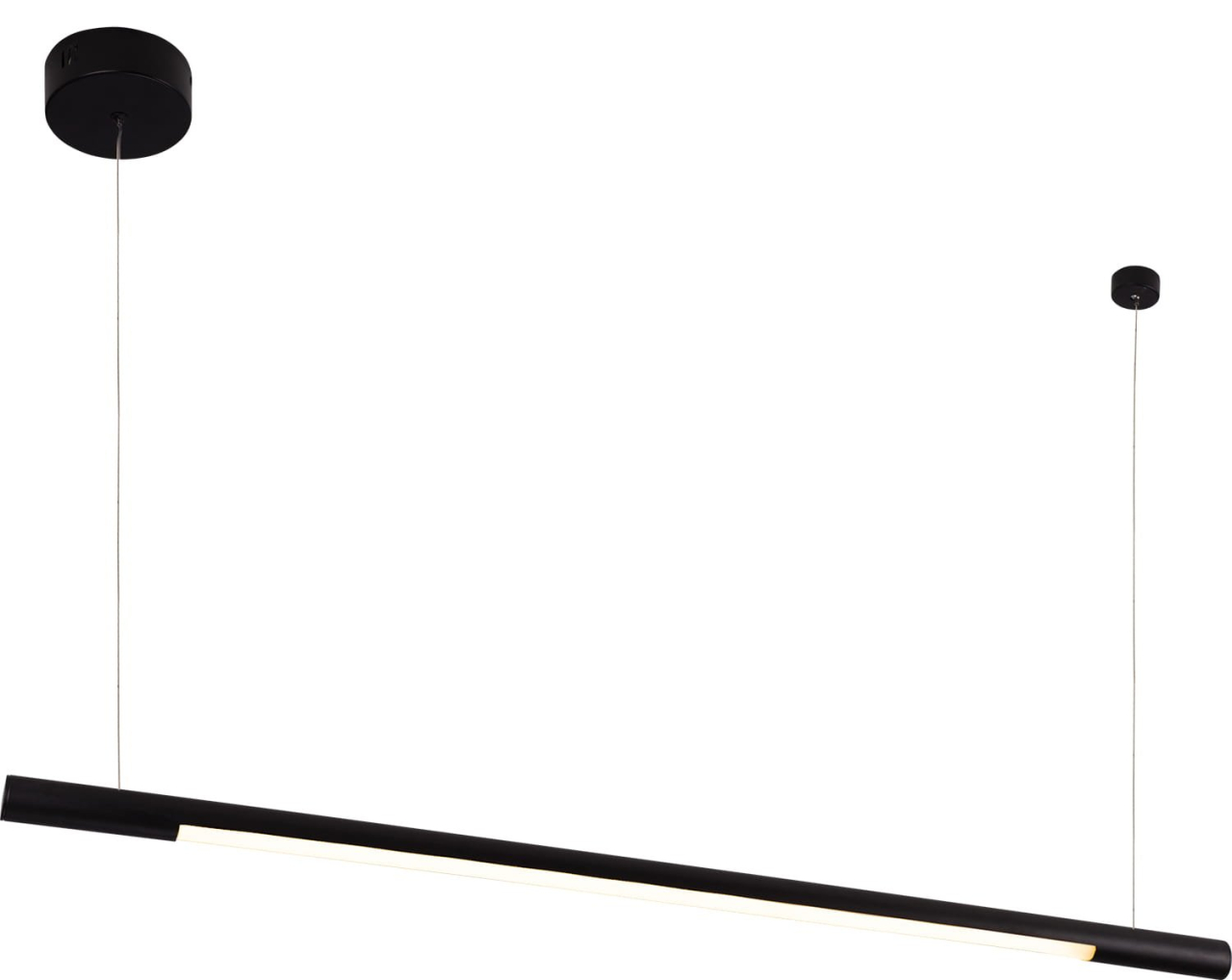 MAXLIGHT P0354D Lustre simple ORGANIC HORIZON 100CM CZARNA ŚCIEMNIALNA-Suspensie [3]