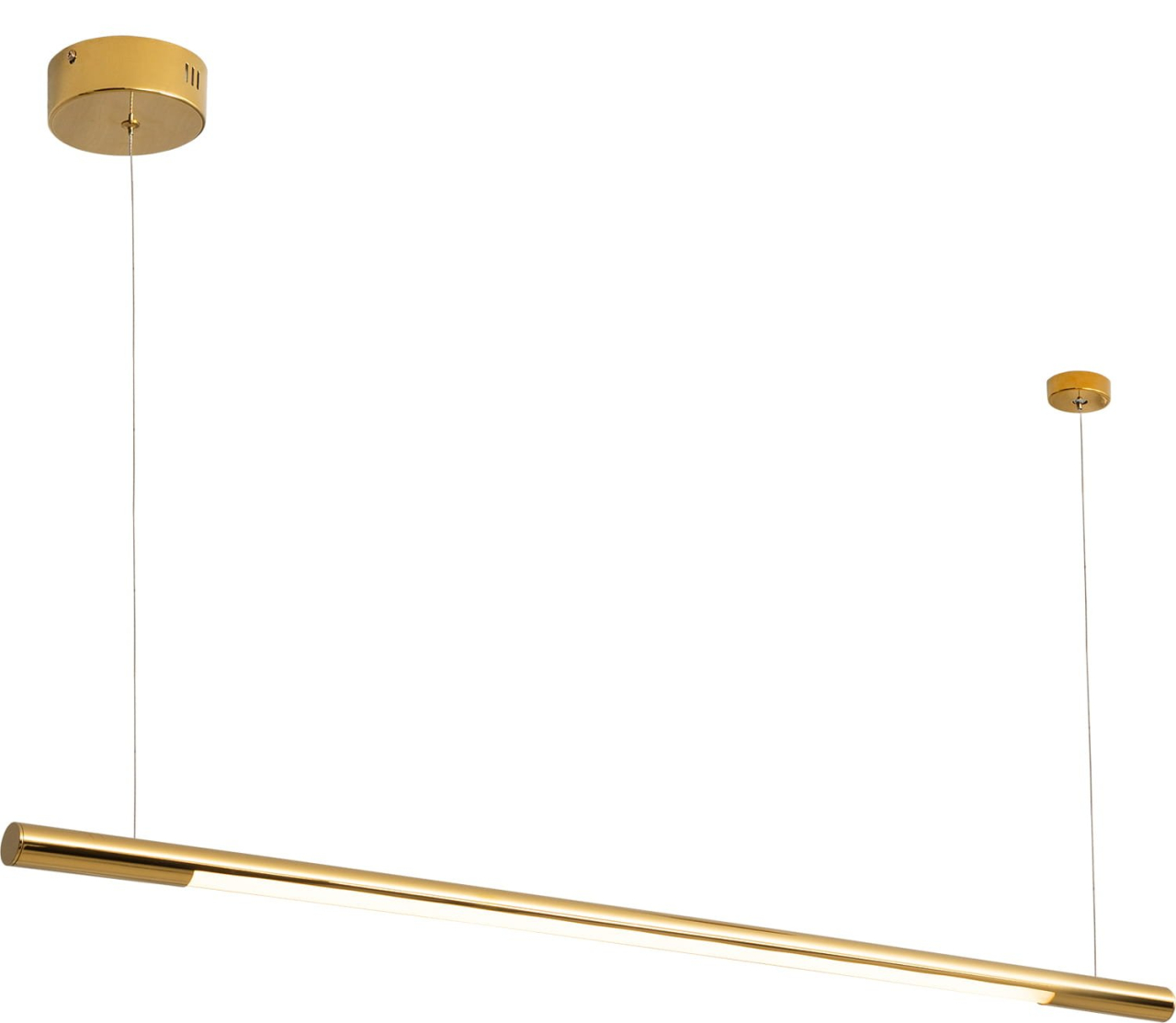 MAXLIGHT P0356D Lustre simple ORGANIC HORIZON 100CM ZŁOTA ŚCIEMNIALNA-Suspensie [7]