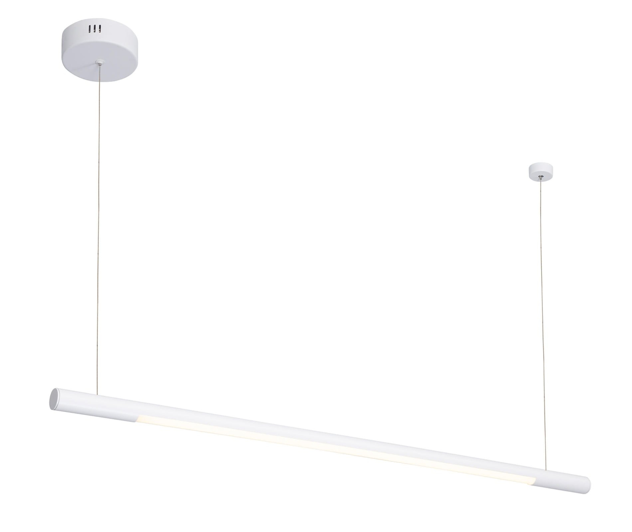 MAXLIGHT P0357 Lustre simple ORGANIC HORIZON 100CM BIAŁA-Suspensie [5]