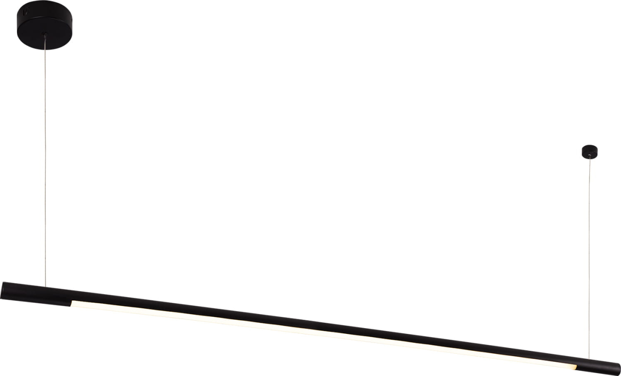 MAXLIGHT P0358D Lustre simple ORGANIC HORIZON 150CM Negru Dimabil [5]
