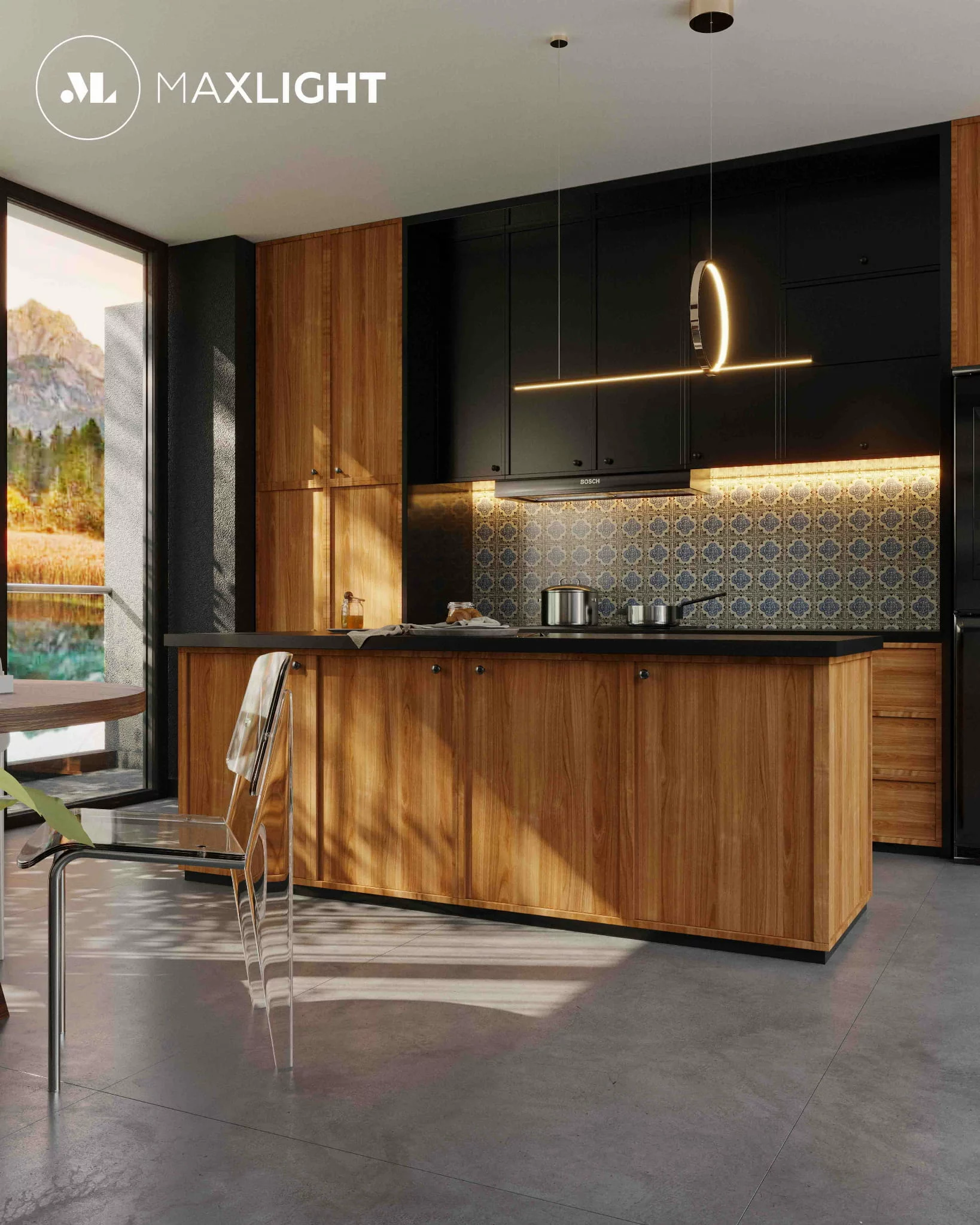 MAXLIGHT P0390 Lustra simpla LOZANNA 18W auriu [3]