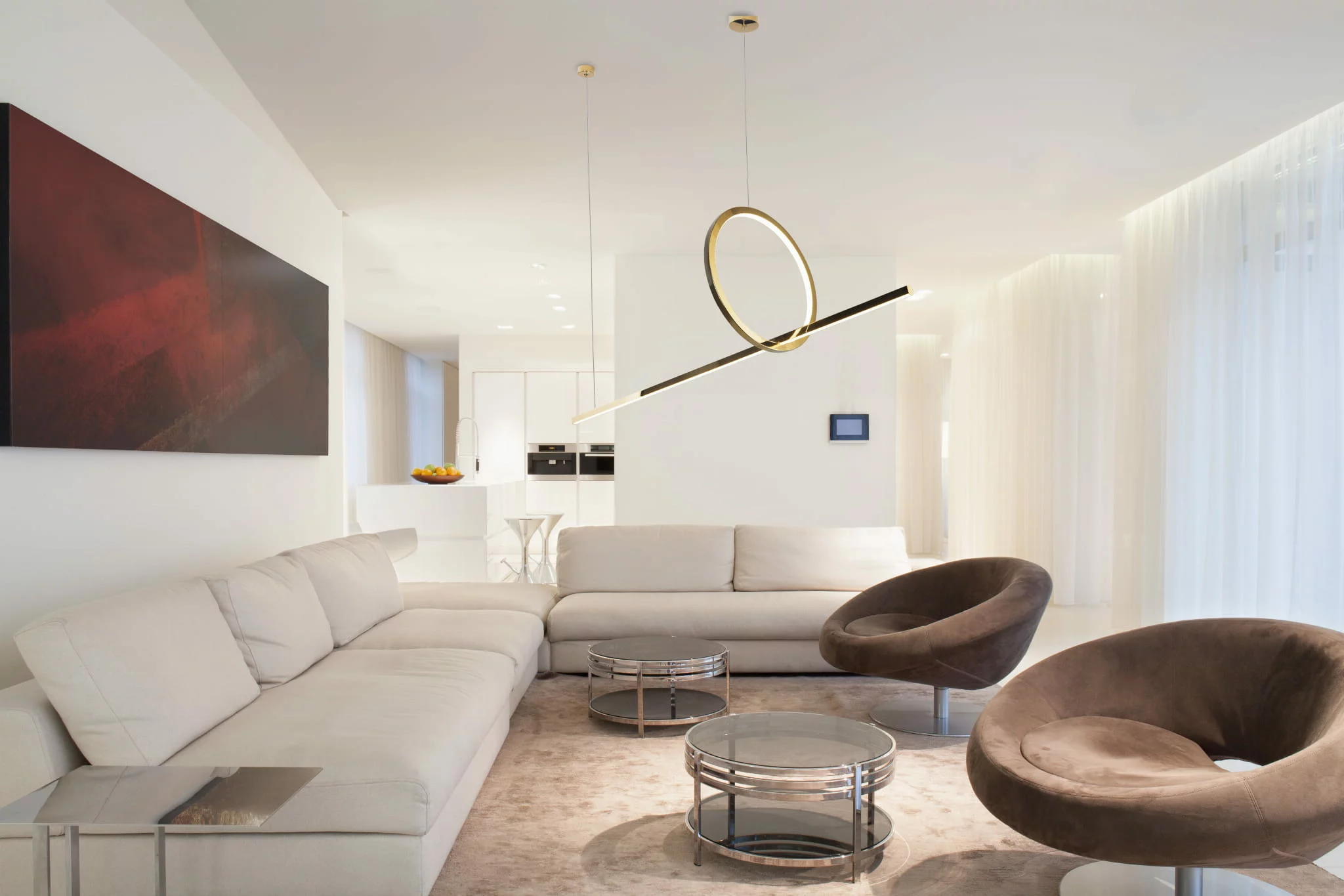 MAXLIGHT P0390 Lustra simpla LOZANNA 18W auriu [2]