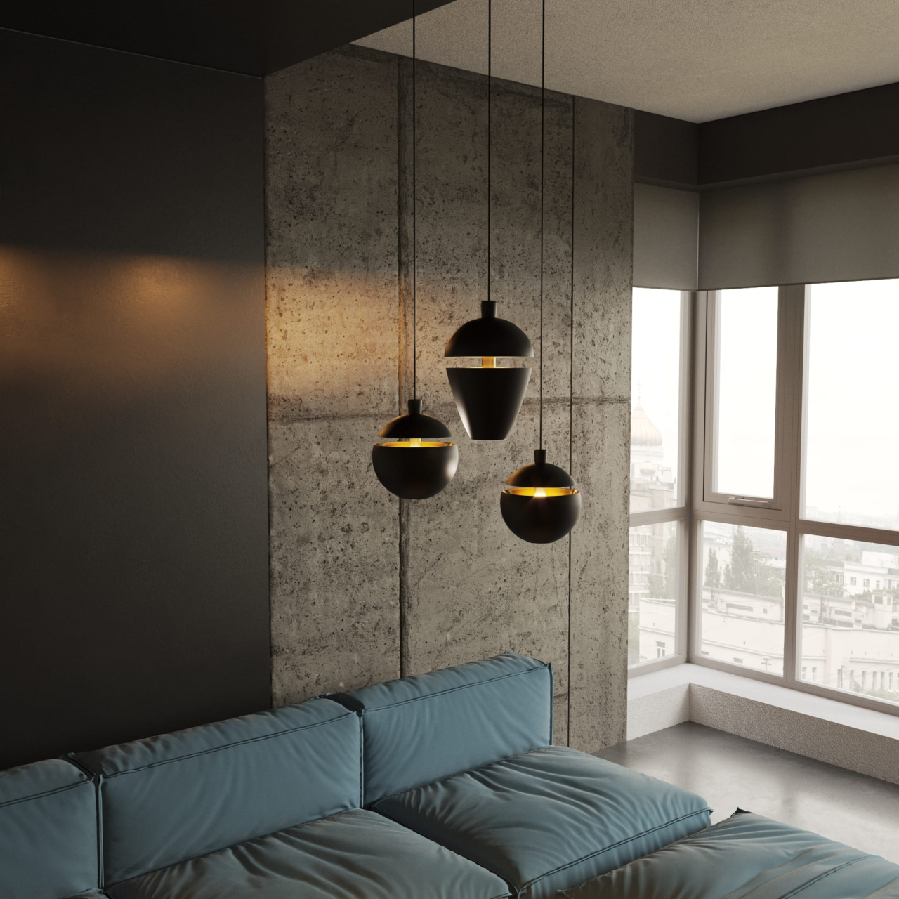 Maxlight P0471 Cometshine - suspensie moderna [4]
