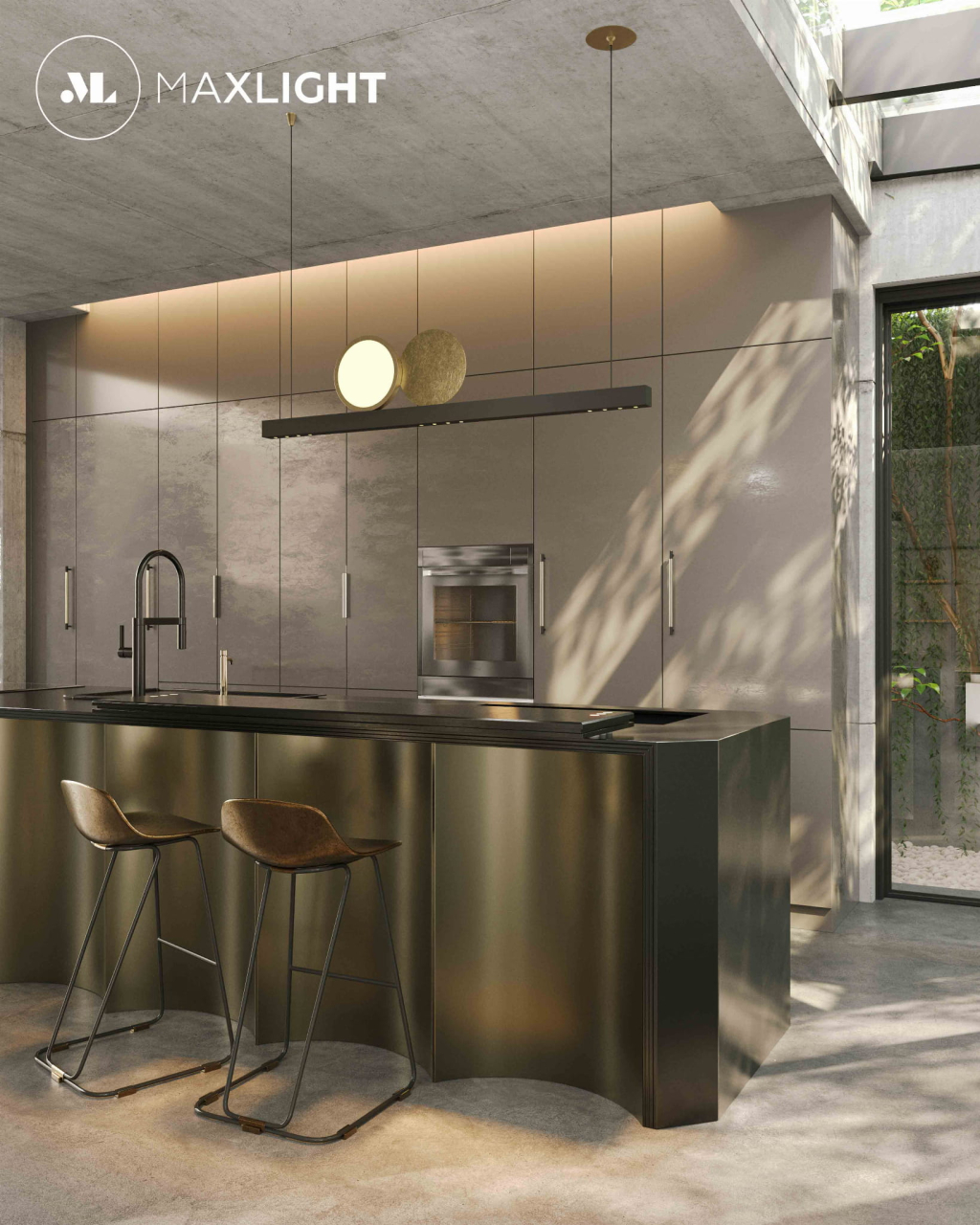 MAXLIGHT P0487 Lustre simple MOMO [4]