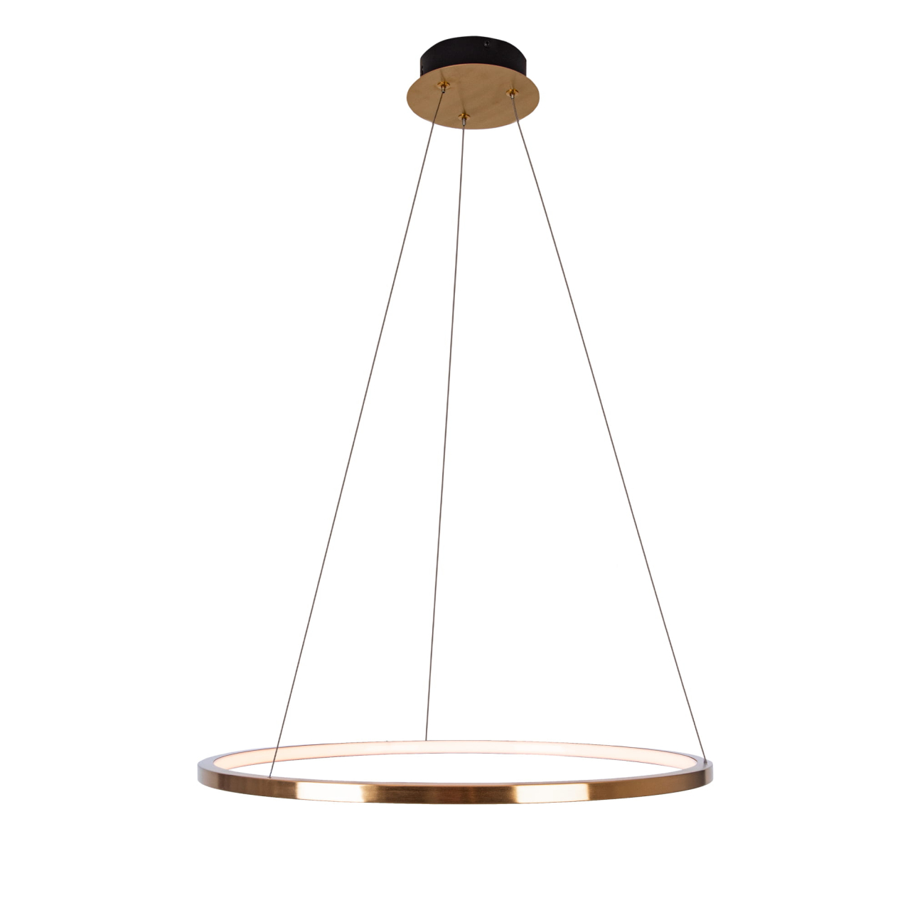 MAXLIGHT P0494 Lustre simple QUEEN  Ø 70 cm auriu periat [3]