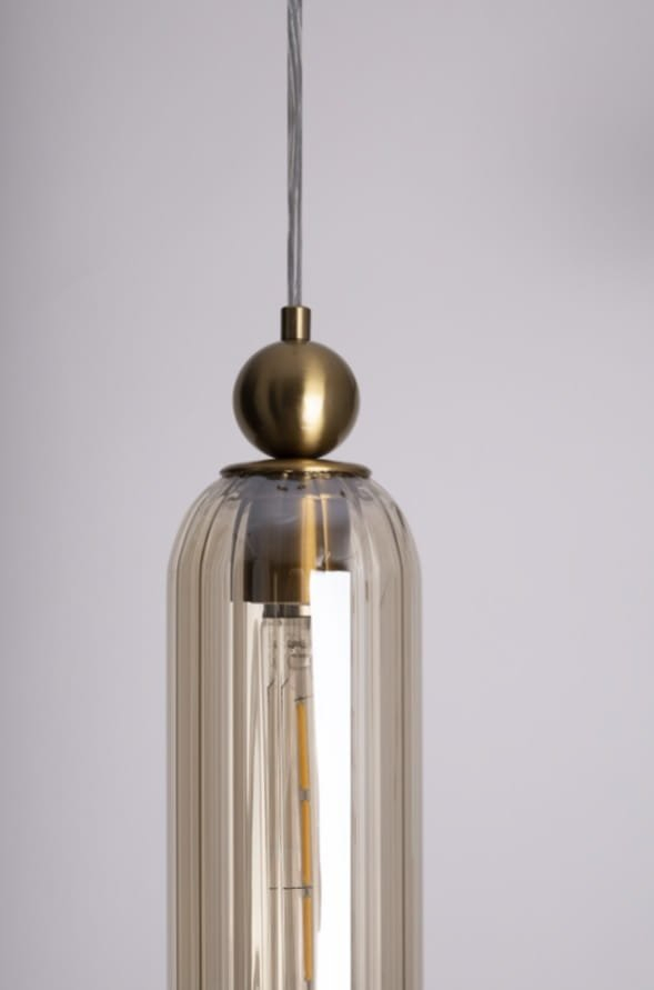 MAXLIGHT P0510 Lustre simple CAMPANILA CHAMPAGNE GLASS [5]
