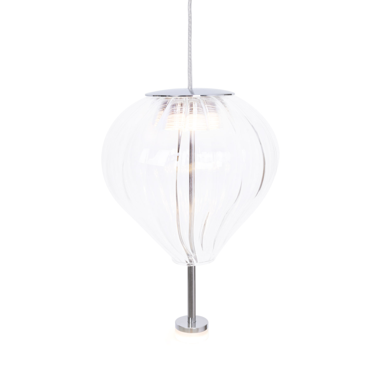 MAXLIGHT P0527 Lustre simple PALLONCINI 1 CLEAR GLASS [5]