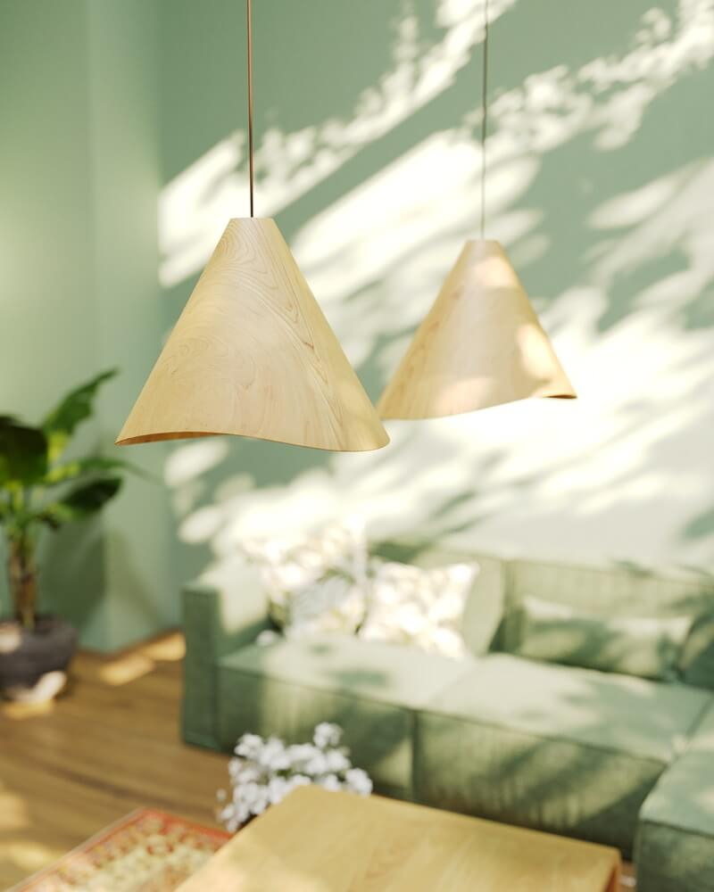 MAXLIGHT P0547 Lustre simple SAKURA OAK WOOD [7]