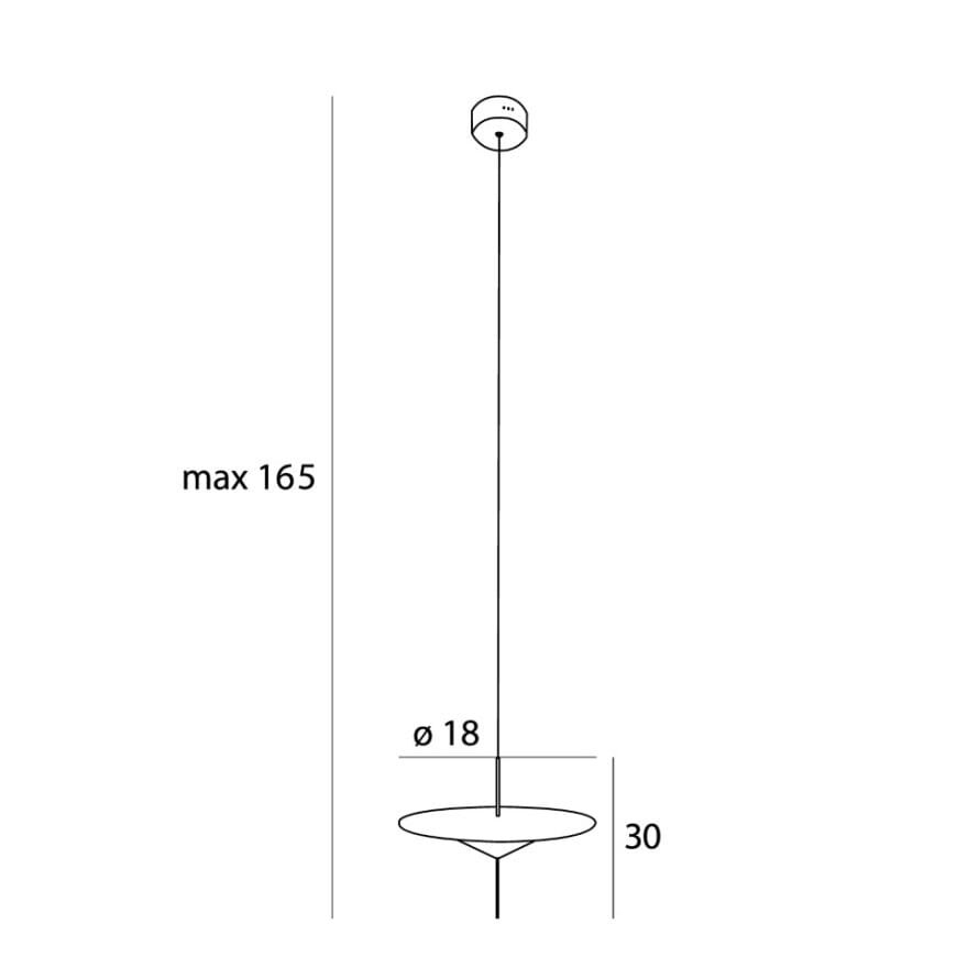 MAXLIGHT P0554 Lustre simple CONE I-Suspensie [8]
