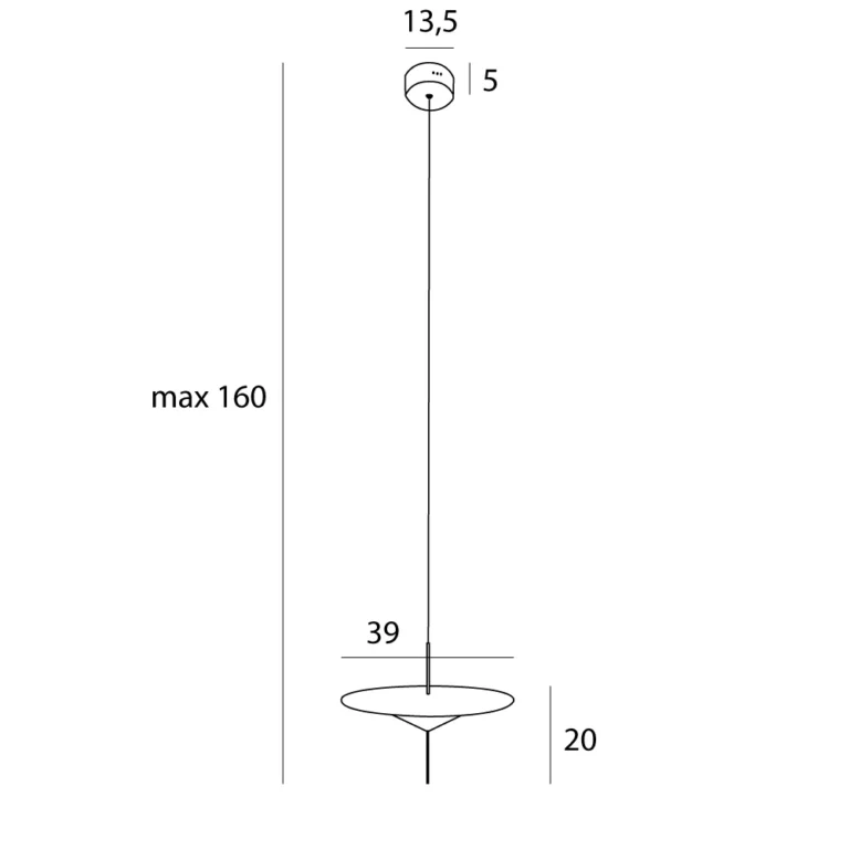 MAXLIGHT P0555 Lustre simple CONE II-Suspensie [4]