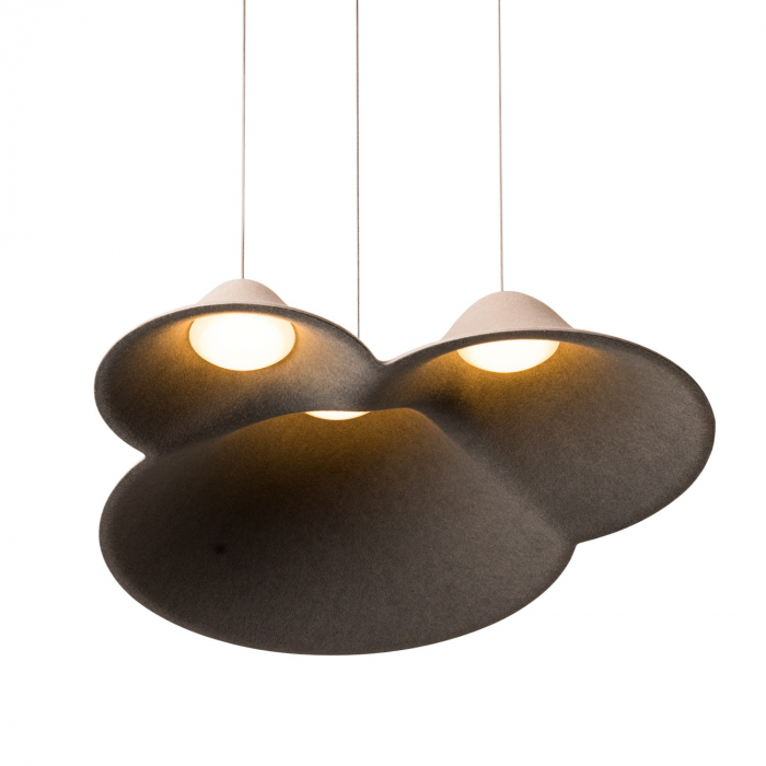 MAXLIGHT P0566 LAMPA WISZACA BELLMOND CREAM&GREY - suspensie moderna LED [3]