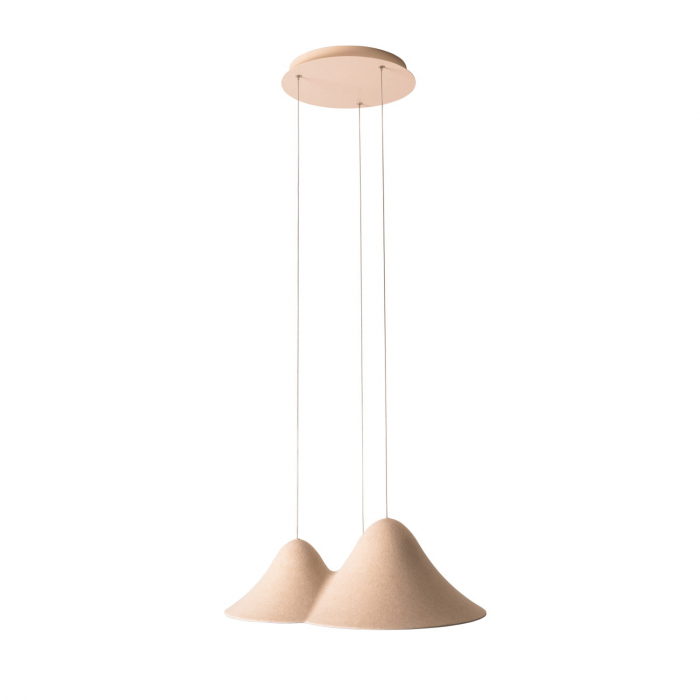 MAXLIGHT P0566 LAMPA WISZACA BELLMOND CREAM&GREY - suspensie moderna LED [2]