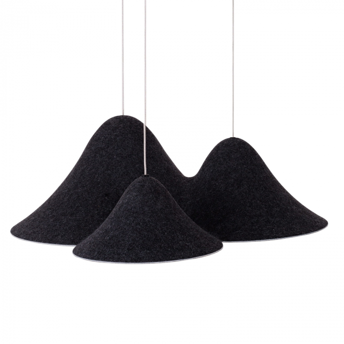 MAXLIGHT P0565 LAMPA WISZACA BELLMOND BLACK&GREY - suspensie moderna LED [3]