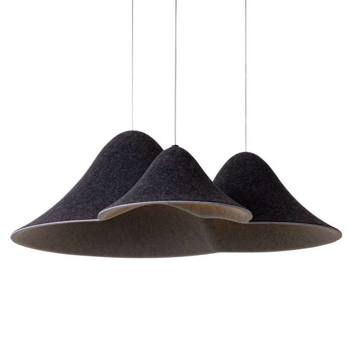 MAXLIGHT P0565 LAMPA WISZACA BELLMOND BLACK&GREY - suspensie moderna LED [4]