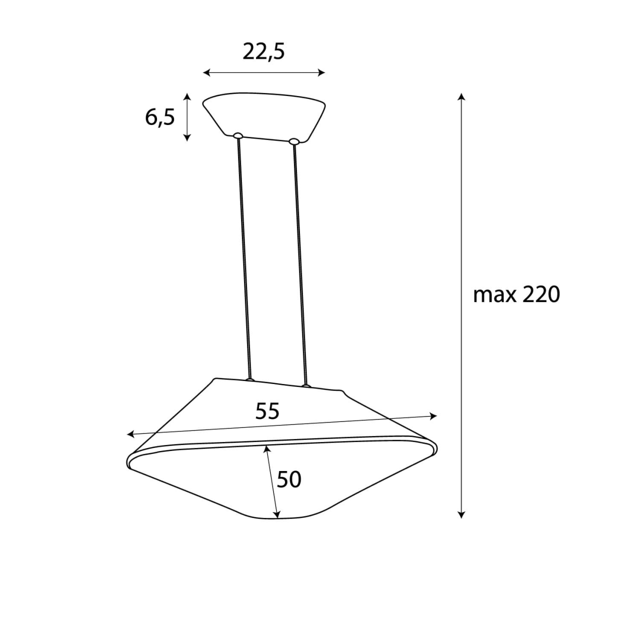 MAXLIGHT P0569 LAMPA WISZACA CARBON EARTH YELLOW&GREY - suspensie moderna [9]