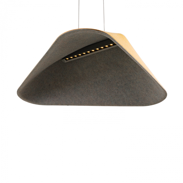 MAXLIGHT P0569 LAMPA WISZACA CARBON EARTH YELLOW&GREY - suspensie moderna [3]