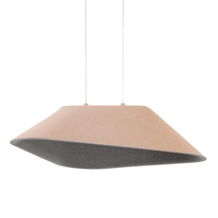 MAXLIGHT P0568 LAMPA WISZACA CARBON EARTH YELLOW&GREY - suspensie moderna [1]