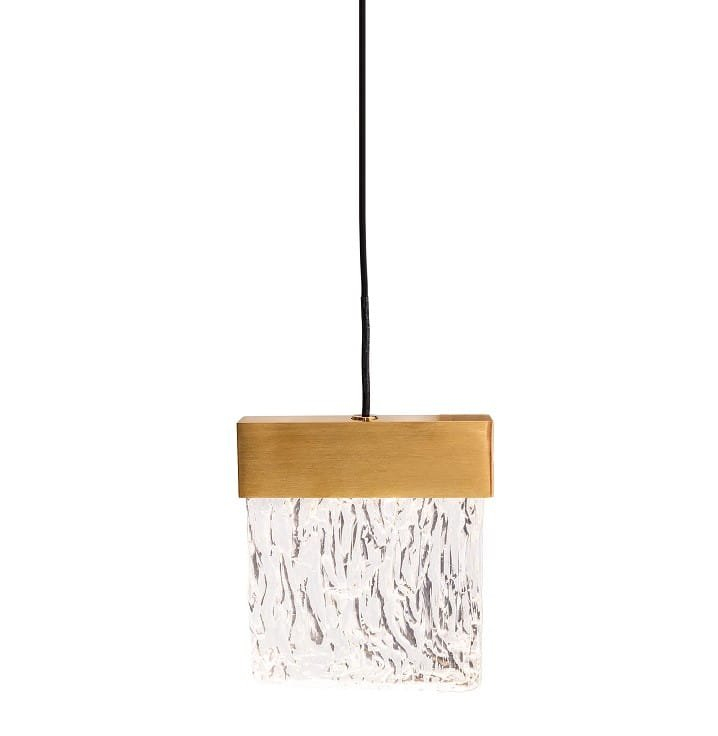 MAXLIGHT P0573D Lustre simple VETRO BRUSHED GOLD [5]